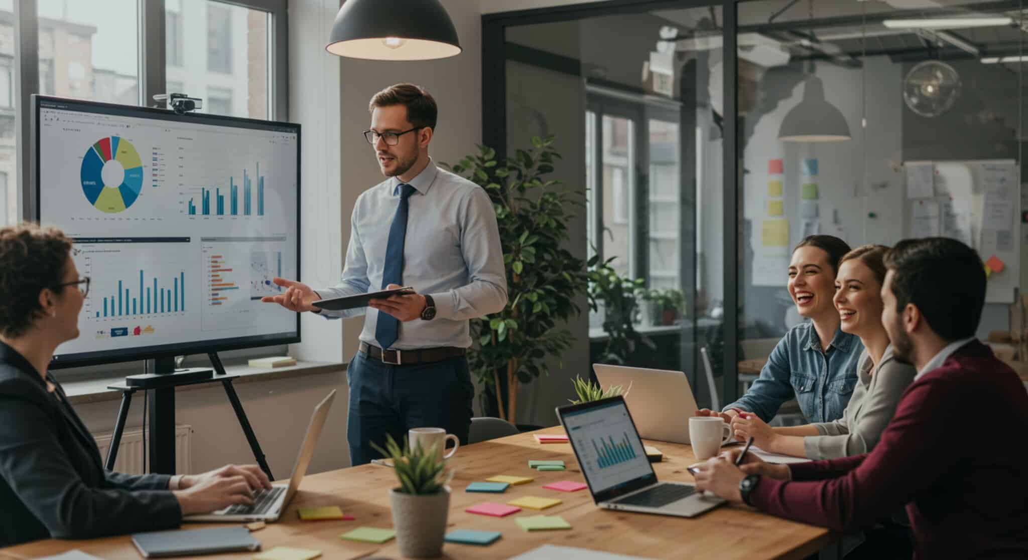 utiliser des graphiques dans une proposition commerciale